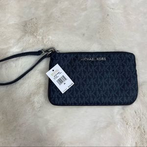 Michael Kors Jet Set Large Logo Wristlet